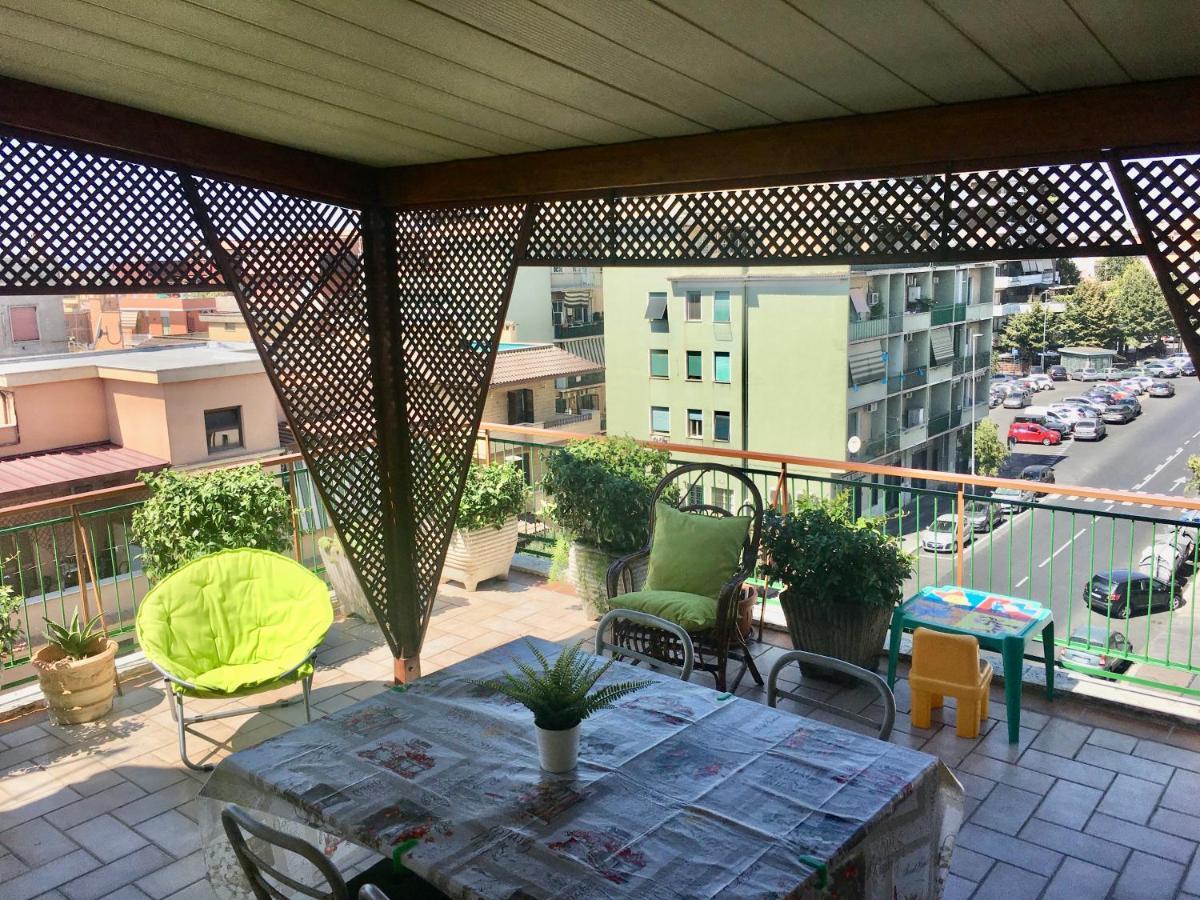 شقة Panoramic And Bright Penthouse Is Waiting For You روما المظهر الخارجي الصورة