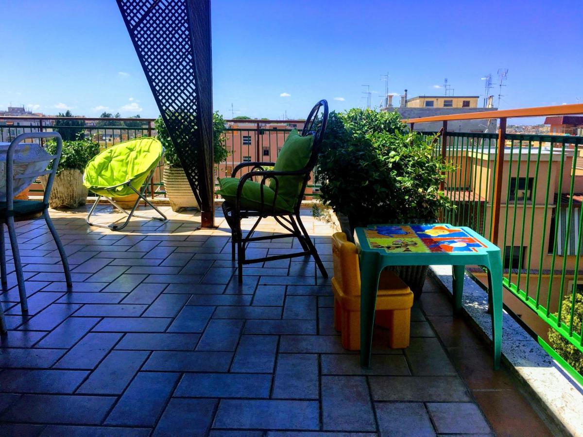 شقة Panoramic And Bright Penthouse Is Waiting For You روما المظهر الخارجي الصورة