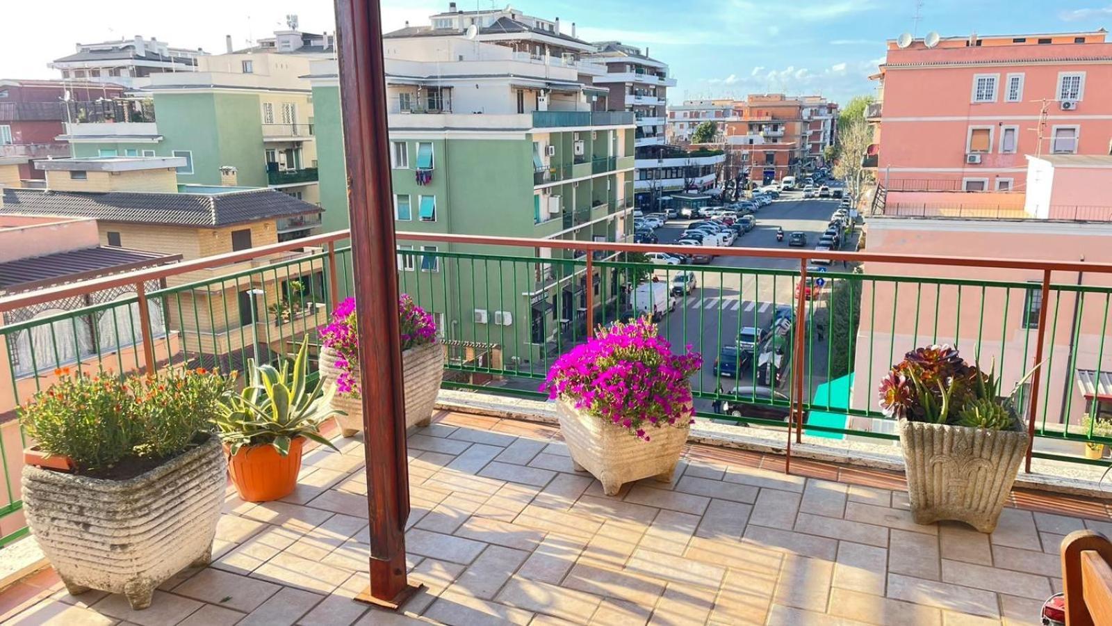 شقة Panoramic And Bright Penthouse Is Waiting For You روما المظهر الخارجي الصورة